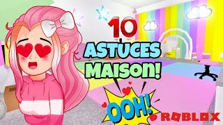 10 ASTUCES pour DÉCORER VOS MAISONS Dans ADOPT ME! CHAMBRE ARC EN CIEL! BUILDING HACKS \u0026 TIPS ROBLOX