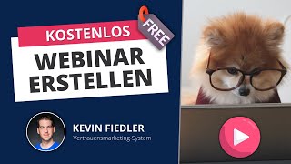 Kostenlos ein Webinar erstellen [Anleitung]