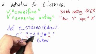 Quoted Strings Solution - Programming Languages