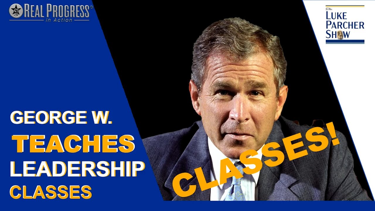 George W. Bush To Teach Masterclass In Leadership - YouTube