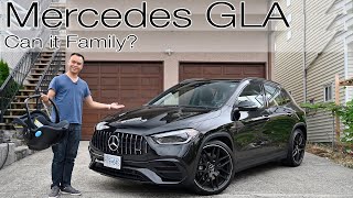 Can it Family? Clek Liing and Foonf Child Seat Review in the Mercedes GLA