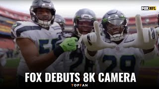 NFL on FOX Debuts 8K Camera during Seahawks vs Football Team Game