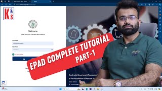 PPRA-EPAD Complete Tutorial | Part 1 | Kareem \u0026 Sons Enterprises