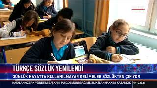 Türkçe sözlük yenilendi