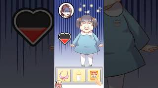 この子を絶対幸せにしてみせる3択育成スマホゲーム【クソゲー動画】 #shorts