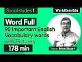 90 Important English Vocabulary Words with pictures IAmerican Text Book Reading Social studies1.FULL