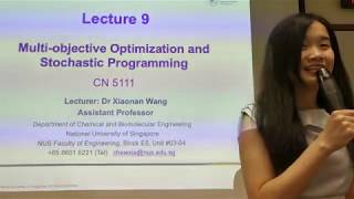 Lecture 9(a) Multi-Objective Optimization