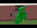 jj and mikey in garten of banban 2 challenge in minecraft maizen minecraft