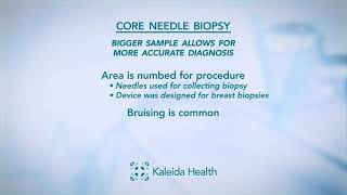 Core Needle Biopsies and Breast Cancer