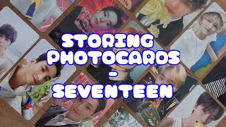 [Storing Photocards #3] A tiny Storing SEVENTEEN Photocards (minus that one DK idk)