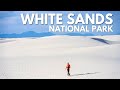 White Sands National Park In New Mexico: Sledding  Hiking Alkali Flats In One Day
