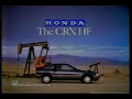 83' Honda CRX HF Commercial
