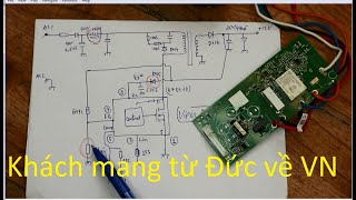 Sửa Nồi chiên không dầu Philips HD9860 nổ IC nguồn VIPER06L