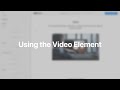 Using the Video Element | YOOtheme Documentation