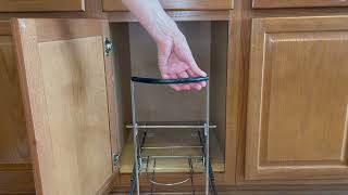 Insputer Pull Out Trash Can Under Cabinet
