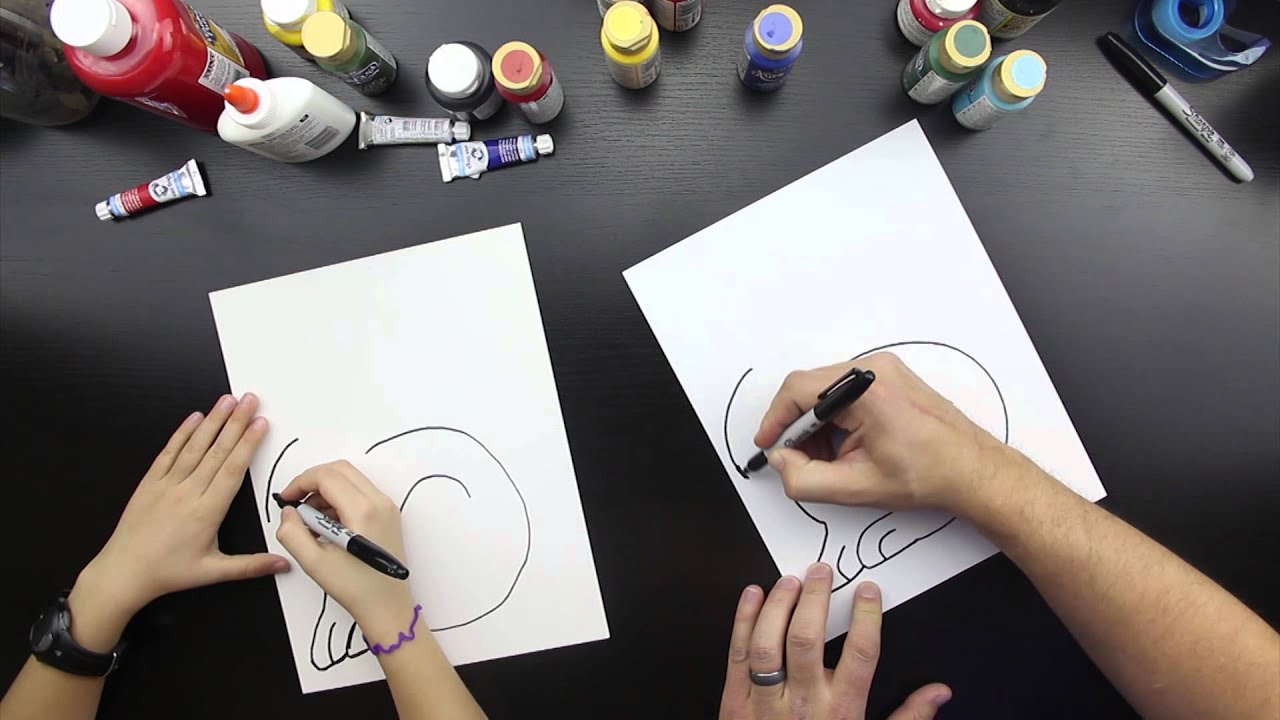 How To Draw A Rabbit Youtube