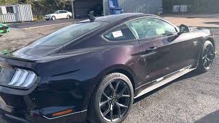 Intense Purple Mach 1 Mustang