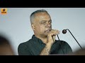 samuthirakani s angry reply 😡 to gautham vasudev menon s controversial speech on caste based movies