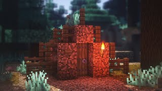 Lonely Lakeside Cabin Minecraft Timelapse