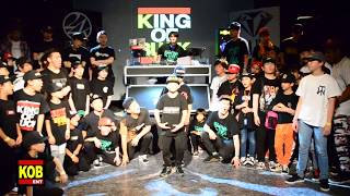 Girl Twiggz vs Baby StreetBeast vs Baby Brave｜KOB10 WEST JAPAN QUALIFIER KIDS TOP 8 ④｜2019.06.08