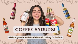 Coffee Syrups You Need in 2024!