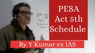 PESA Act and 5th schedule