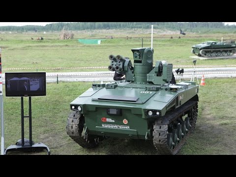 Russische Wunderwaffe? Marker-Roboter sollen Leopard-2-Panzer den Garaus machen