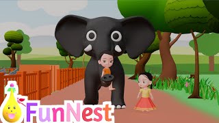 Aane Banthondane Haadu | ಆನೆ ಬಂತೊಂದಾನೆ | Kannada Rhymes for Children | FunNest