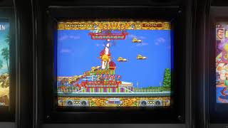 Boogie Wings (aka The Great Ragtime Show) - 1992 - Arcade - Shortplay | 4K CRT Monitor Simulation