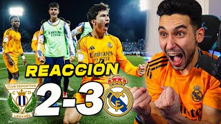 REACCIONES DE UN HINCHA al Leganés vs Real Madrid 2-3 *GONZALO EN EL ÚLTIMO MINUTO* | ByDiegoX10