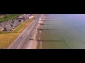 uk drone footage barmouth beach train sun sea u0026 sand beautiful drone video