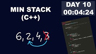 LeetCode Day 10 - Min Stack C++ Implementation