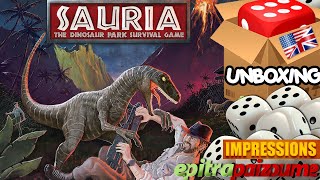 Sauria - Unboxing \u0026 Impressions (EN) by Epitrapaizoume