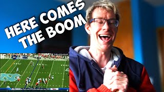 British Rugby Fan reacts to NFL Here comes the BOOM