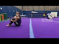 bridge kick over drills