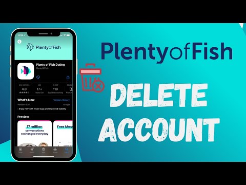How to Delete PoF Account Delete Plenty of Fish Account on Mobile 2021 pof.com