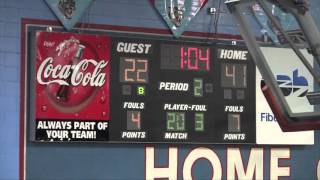 Highlights of Brainerd VS Loudon High School Basketball Game 02 27 2016