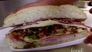 Anthony Bourdain late night Muffuletta from Verti Marte