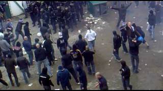 A.C.A.B vs hooligans GKS a Baník Ostrava