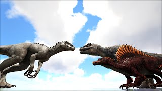 Indominus Rex VS ARK Creatures