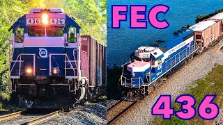 FEC Pink Lady 436 on the St. Augustine Local!