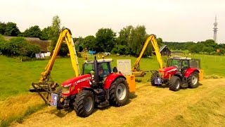 Harken en persen op de Dijken met de firma Bodegom.