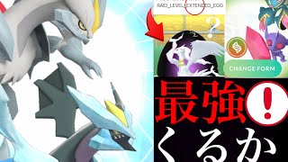 【データ解析】ついにやってくる！？新タマゴと〇〇専用技で火力トップのあのポケモンの実装はどうなる・・？【ブラックキュレム・ホワイトキュレム・ゼクロム・レシラム・メガシンカ】