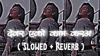 देवर एको काम करअ (#Slowed + Reverb ) Bhojpuri सांग !! दुनिया मे नाम करअ !! New Training #Lofi Song