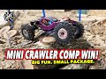 My SCX24 With Furitek Upgrades Took First Place At The Reaction RC Comp. Big Fun. Small Package!