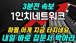 [1인치네트워크] ★단타 150% 급등  코인 슈퍼빔 비상사태 당장 사라! 뉴욕 거래소 승인 확정!★#1인치네트워크#1인치네트워크코인전망#1인치네트워크코인