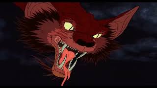 The Hobbit (animated movie). 1977. Smaug Attacks Lake-Town.
