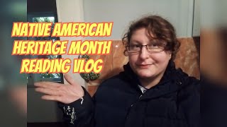 native american heritage month reading vlog