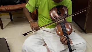 Ammamma keladi thozi - Violin