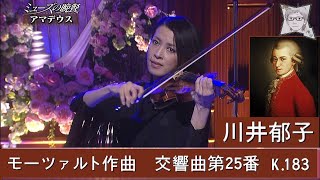 Mozart 交響曲第25番(K.183)／川井郁子(バイオリン)